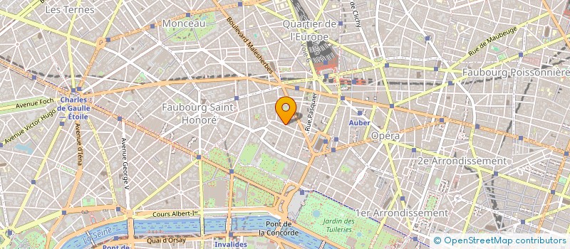 localisation de l'entreprise PAX à PARIS