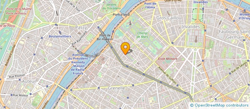 localisation de l'entreprise PAX AUTO  PARIS