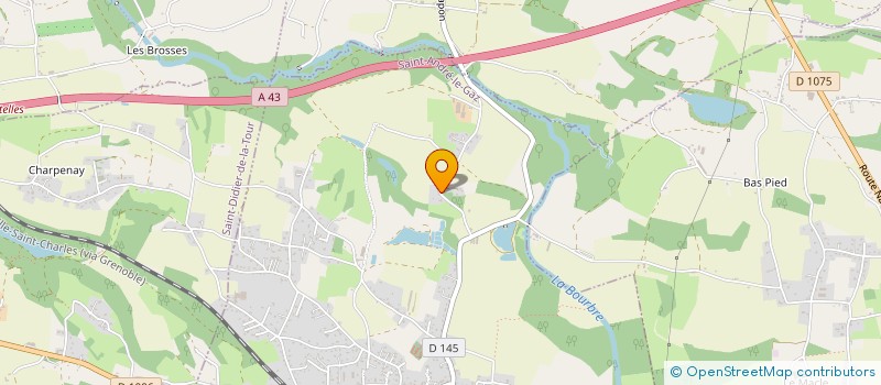 localisation de l'entreprise PAX ECONOMICA MOUVEMENT POUR L'EMERGENCE D'UNE CULTURE DE PAIX ECONOMIQUE  SAINT-ANDRE-LE-GAZ