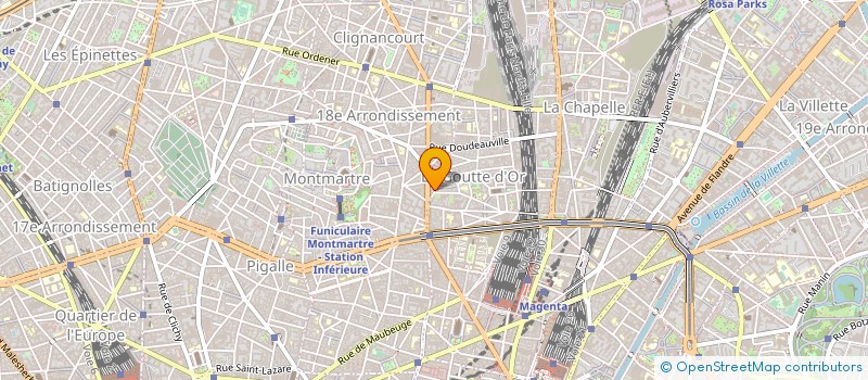 localisation de l'entreprise PAX HOTEL  PARIS