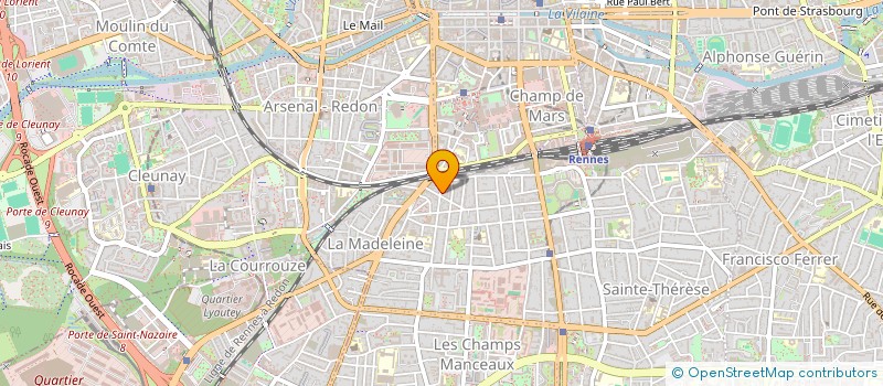 localisation de l'entreprise PAX LINES  RENNES