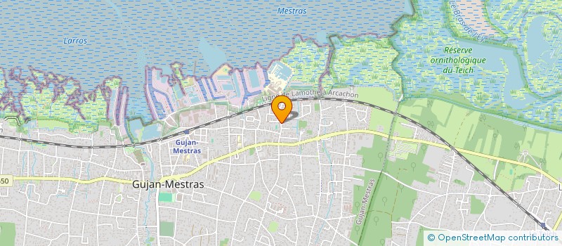 localisation de l'entreprise PAX MINA à GUJAN-MESTRAS