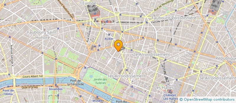 localisation de l'entreprise PAX PRODUCTIONS à PARIS
