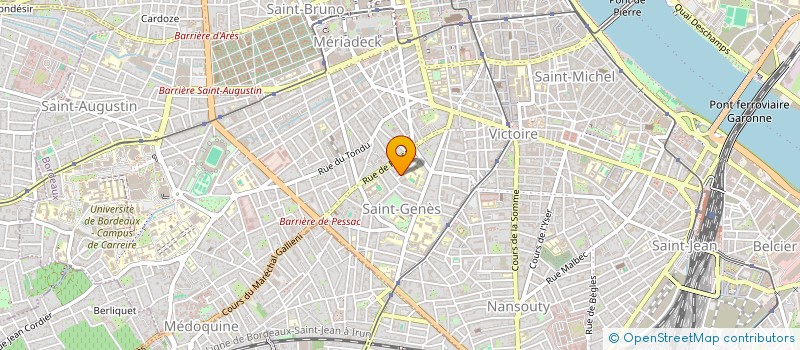 localisation de l'entreprise PAX TEKUM  BORDEAUX