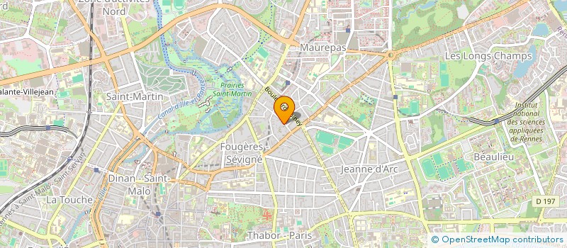 localisation de l'entreprise PAXA  RENNES