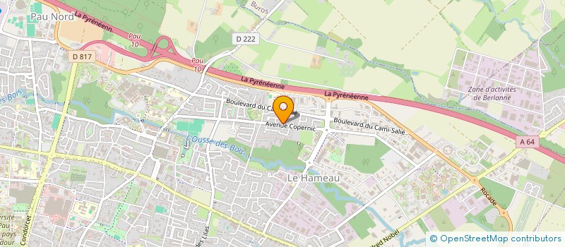localisation de l'entreprise PAXA à PAU