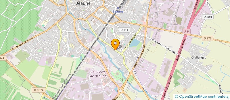 localisation de l'entreprise PAXAGAR à BEAUNE