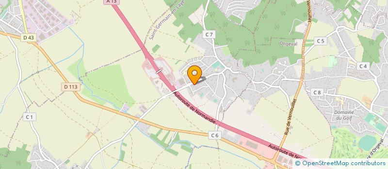 localisation de l'entreprise PAXIA  MORAINVILLIERS