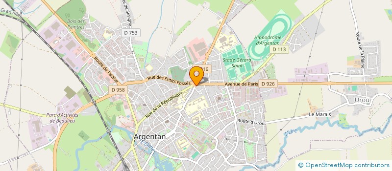 localisation de l'entreprise PAXINVEST  PARIS