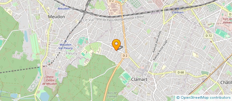 localisation de l'entreprise PAY SAN à CLAMART