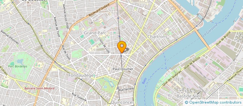 localisation de l'entreprise PAY SERVICES à BORDEAUX