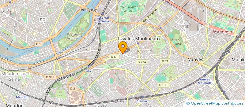 localisation de l'entreprise PAY TRIBU à ISSY-LES-MOULINEAUX