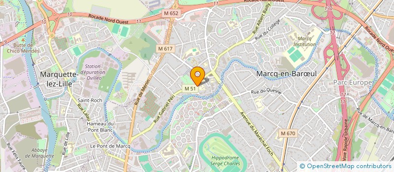 localisation de l'entreprise PAY4USE à MARCQ-EN-BARŒUL