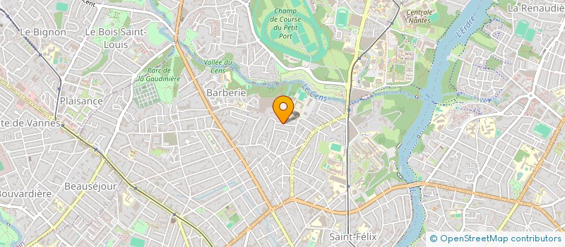 localisation de l'entreprise PAYA à NANTES