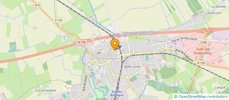 localisation de l'entreprise PAYADOL  DOL-DE-BRETAGNE