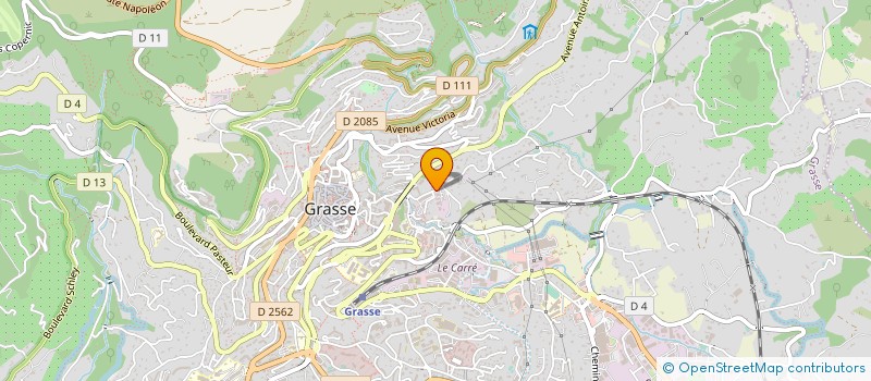 localisation de l'entreprise PAYAN BERTRAND à GRASSE