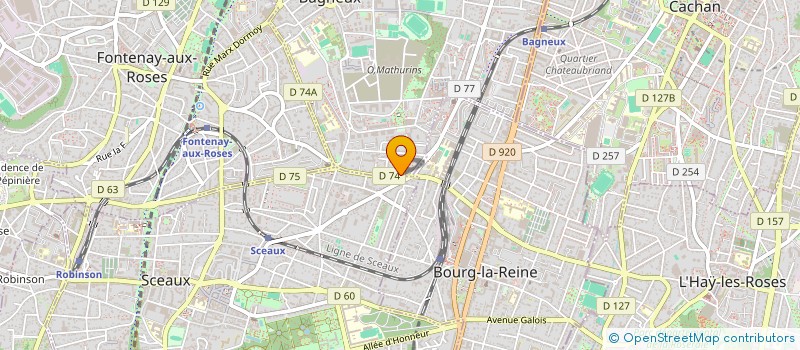 localisation de l'entreprise PAYATIS à BAGNEUX