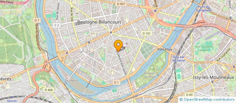 localisation de l'entreprise PAYBACK à BOULOGNE-BILLANCOURT