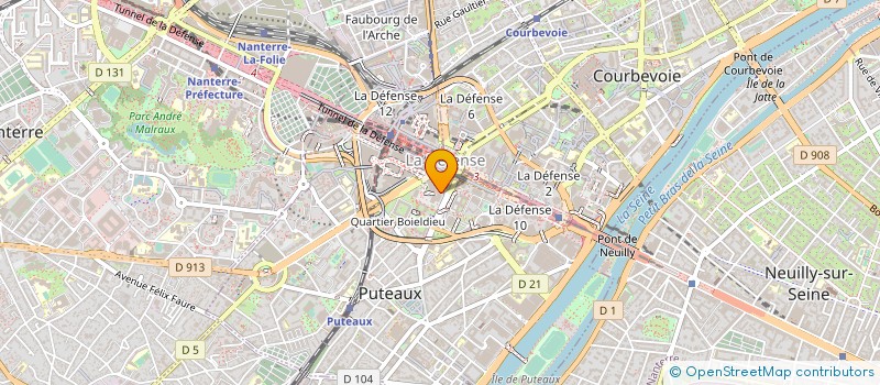 localisation de l'entreprise PAYBOOST  AUBERVILLIERS