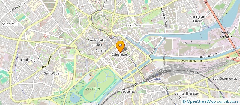 localisation de l'entreprise PAYCILE IMMOBILIER à CAEN