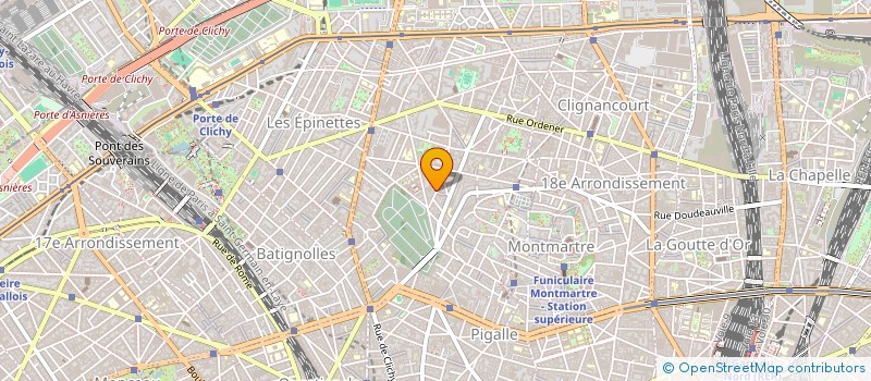 localisation de l'entreprise PAYE TA PROD  PARIS