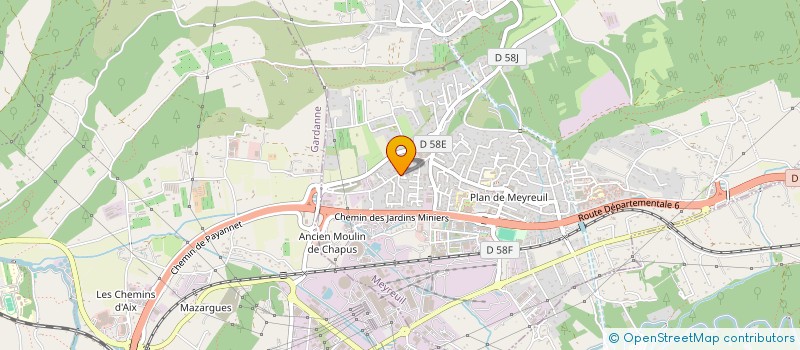 localisation de l'entreprise PAYEN PROVIN IMMO  MEYREUIL