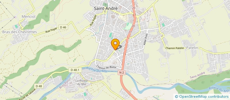 localisation de l'entreprise PAYENKE à SAINT-ANDRE