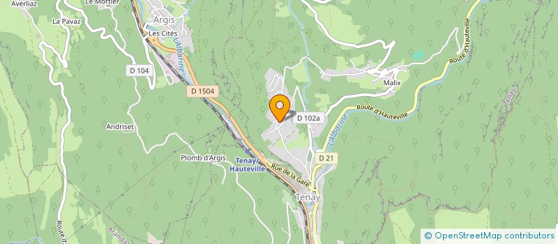 localisation de l'entreprise PAYET CONCEPTION REALISATION  TENAY