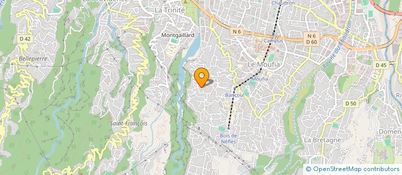localisation de l'entreprise PAYET EB à SAINT-DENIS