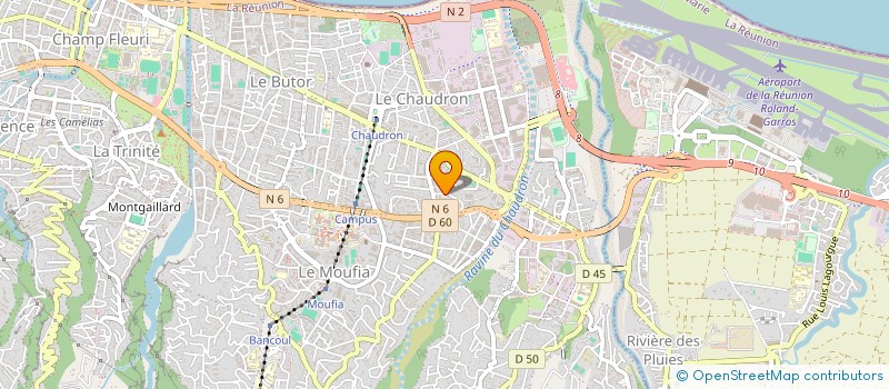 localisation de l'entreprise PAYET JM à SAINT-DENIS