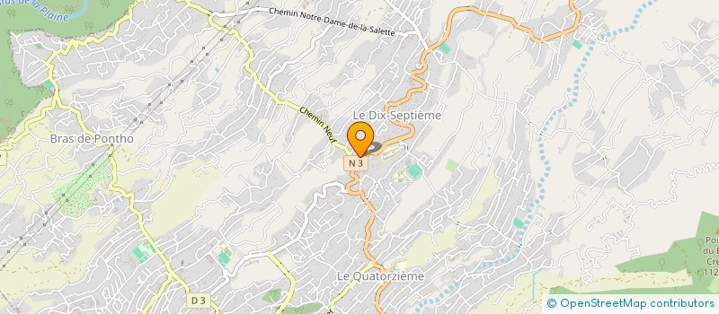 localisation de l'entreprise PAYET JOEL  LE TAMPON