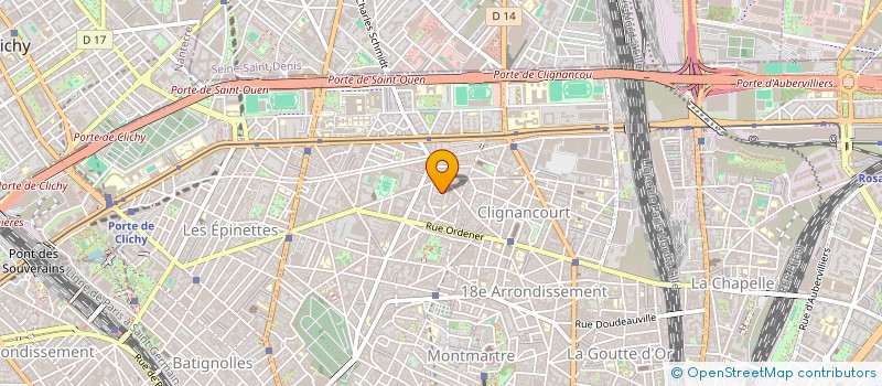 localisation de l'entreprise PAYET PLUCHET ENTREPRISE  PARIS