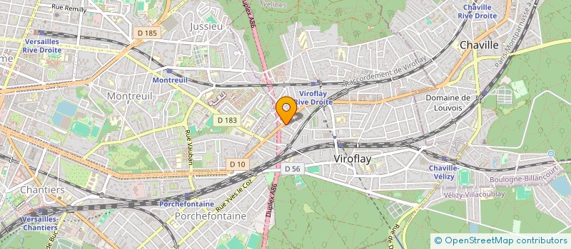 localisation de l'entreprise PAYET-ROGER  VIROFLAY