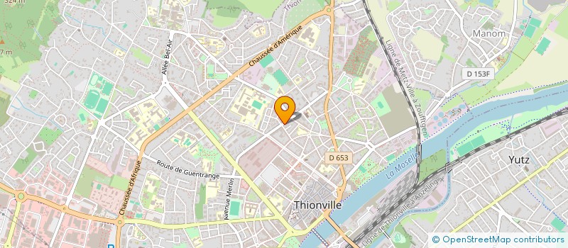 localisation de l'entreprise PAYETTE à THIONVILLE