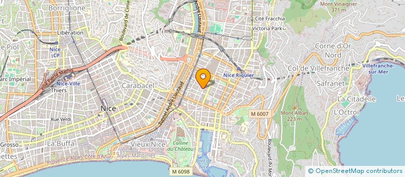localisation de l'entreprise PAYEUR & BRIANZI à NICE