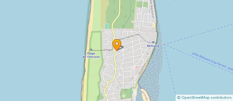localisation de l'entreprise PAYEUX INVEST à LEGE-CAP-FERRET