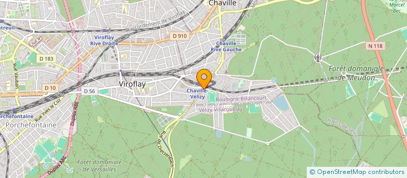 localisation de l'entreprise PAYINNOV LABS à CHAVILLE