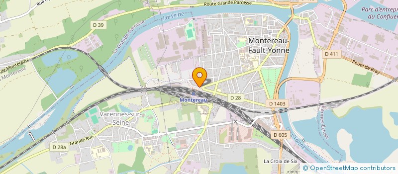 localisation de l'entreprise PAYJOL à MONTEREAU-FAULT-YONNE