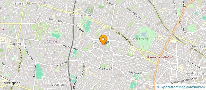 localisation de l'entreprise PAYMENT SERVICE QUALITY à BORDEAUX