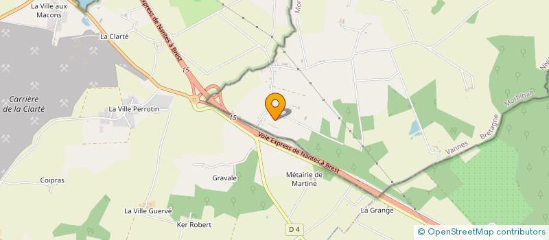 localisation de l'entreprise PAYO  NIVILLAC