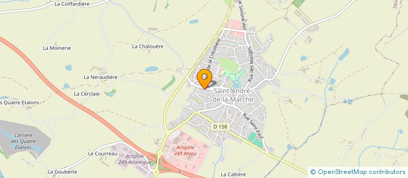 localisation de l'entreprise PAYOLE à SEVREMOINE