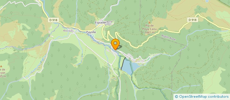 localisation de l'entreprise PAYOLLE AVENTURE  CAMPAN