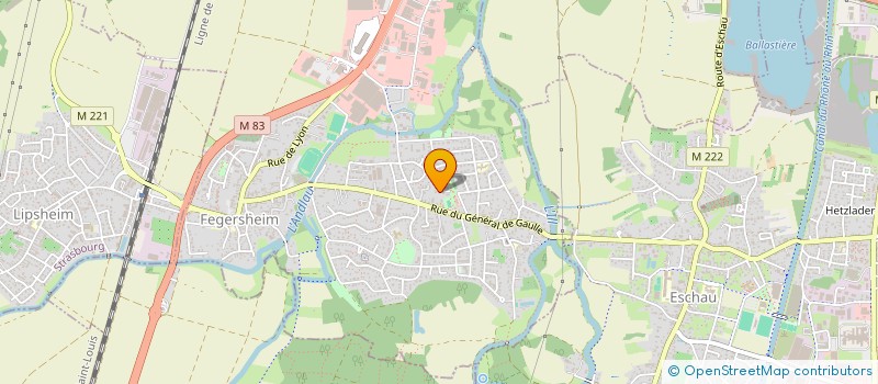 localisation de l'entreprise PAYOLS  FEGERSHEIM