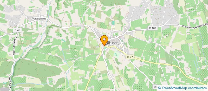 localisation de l'entreprise PAYOU  CUCURON