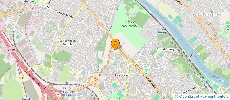 localisation de l'entreprise PAYPHONE à EVRY-COURCOURONNES