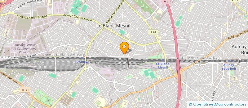 localisation de l'entreprise PAYRA INTERNATIONAL à LE BLANC-MESNIL