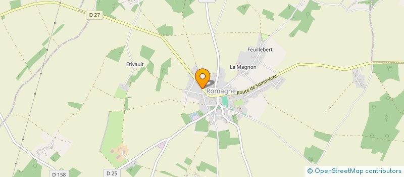 localisation de l'entreprise PAYRE 86 à VALENCE-EN-POITOU