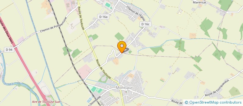 localisation de l'entreprise PAYRE  MONTLAUR