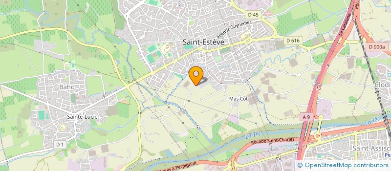 localisation de l'entreprise PAYROS à PERPIGNAN
