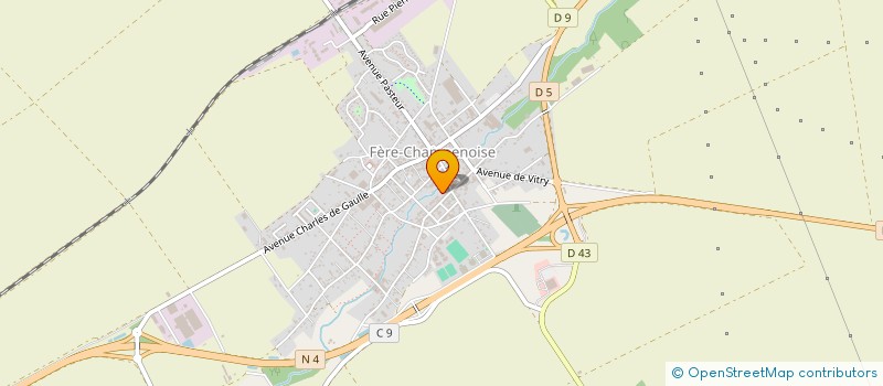 localisation de l'entreprise PAYS ART  FERE-CHAMPENOISE